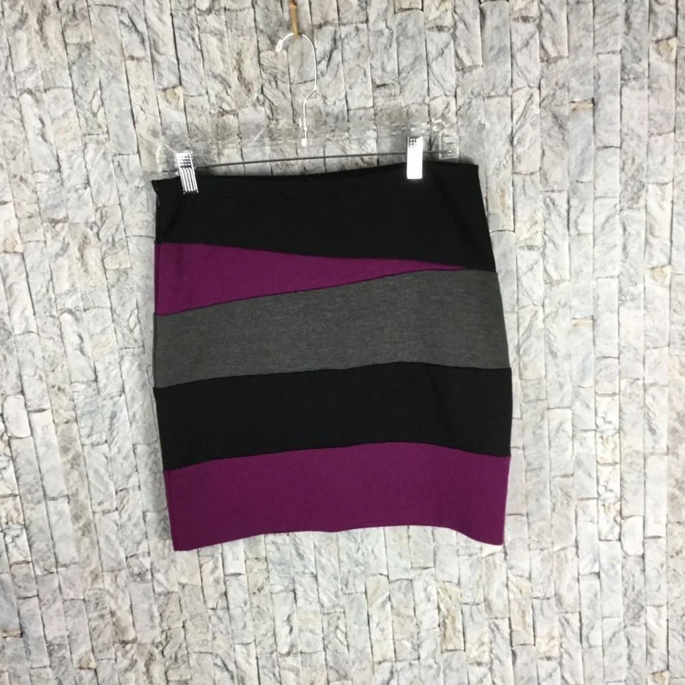 Fenn Wright Manson skirt bl/gray/wine,‎ 6 🌺3/20🌺